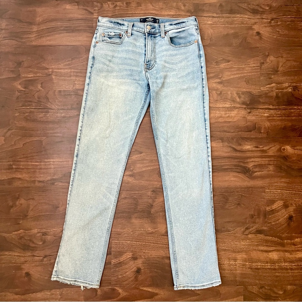 Hollister Jeans Men’s Slim Straight Advance Stretch Mid Rise Denim Size 32x32